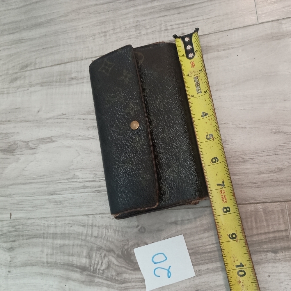 Louis Vuitton Porte Monnaie Monogram Pochette Credit Long Wallet - Picture 15 of 16